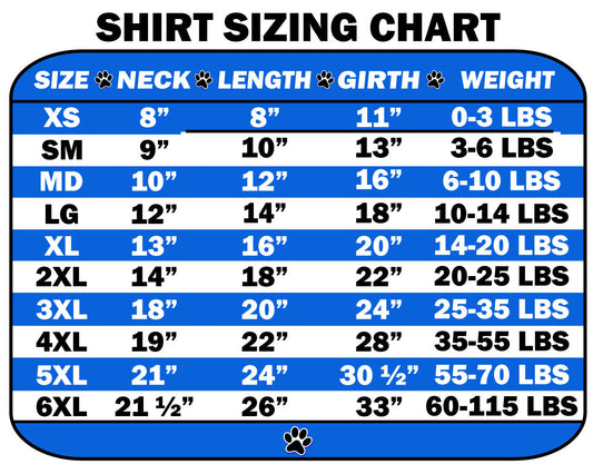 Custom Screen Print Raglan Shirt for Dogs Cats Pets