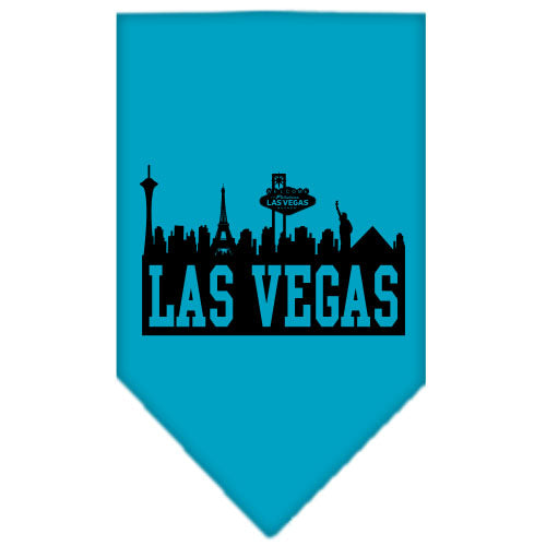 Pet and Dog Bandana Screen Printed, "Las Vegas Skyline"