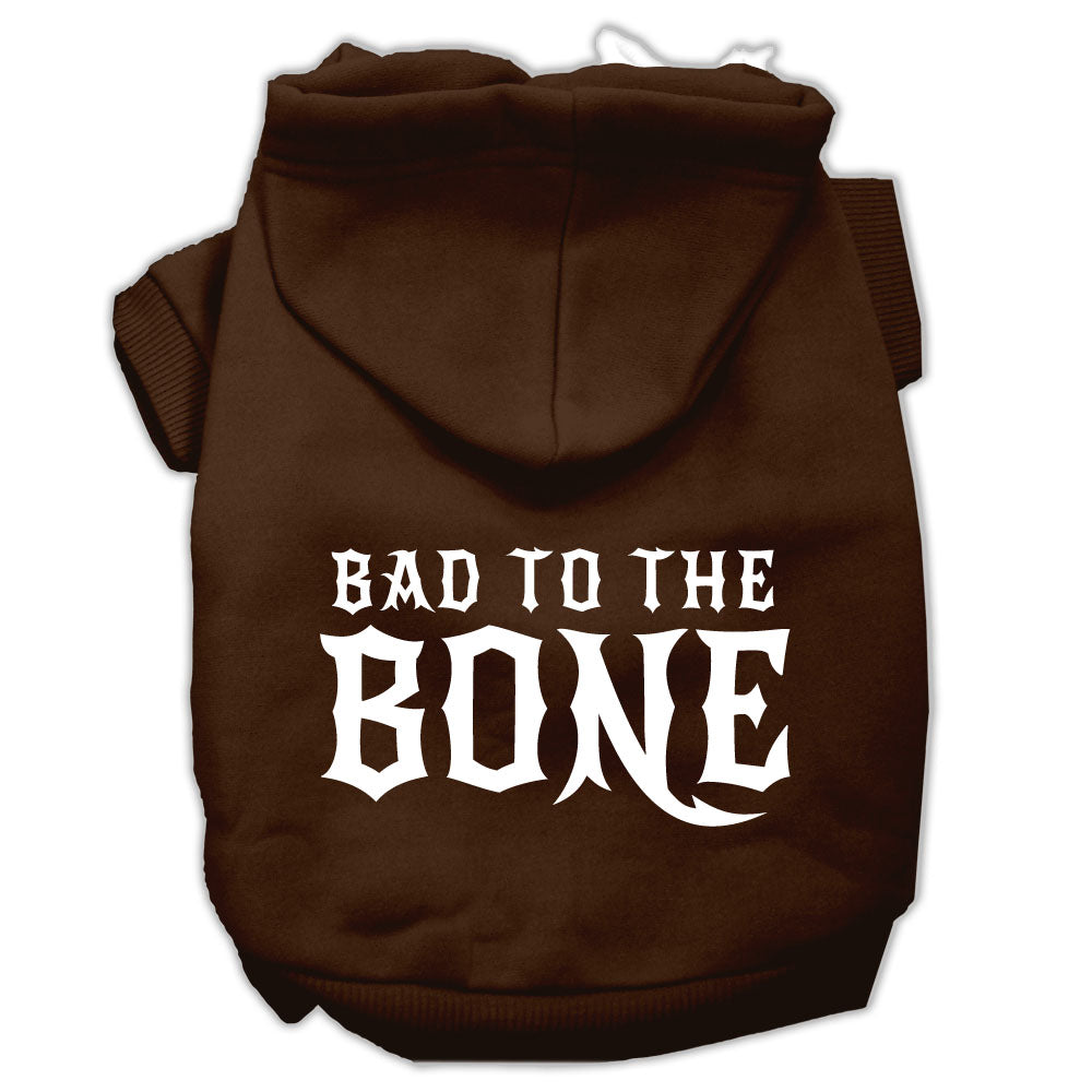 Pet Hoodie "Bad To The Bone"