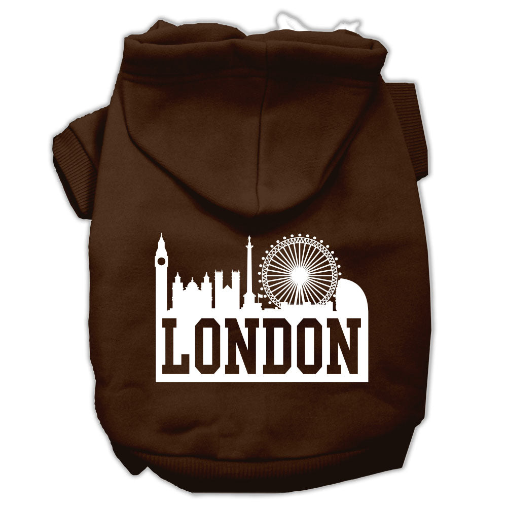 Pet Hoodie "London Skyline"
