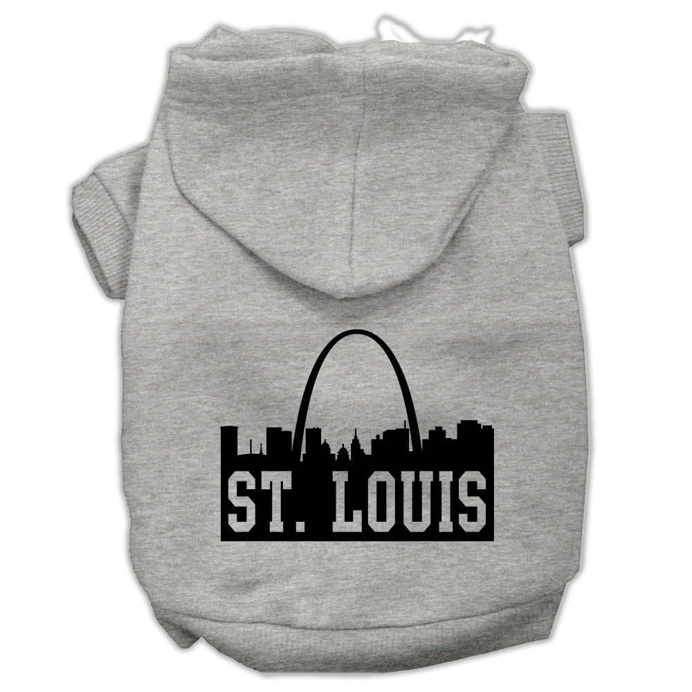 Pet Hoodie "St. Louis Skyline"