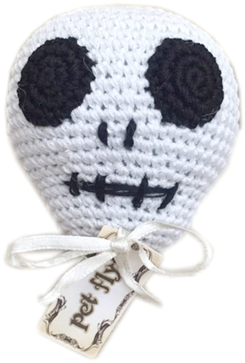 Skully Crocheted Knit Knack Pet Toy