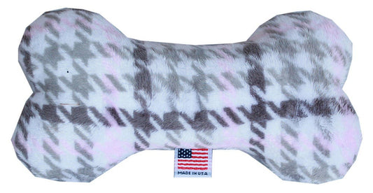 Pet and Dog Plush 6" Bone Toy, "Classic Plaids Group"