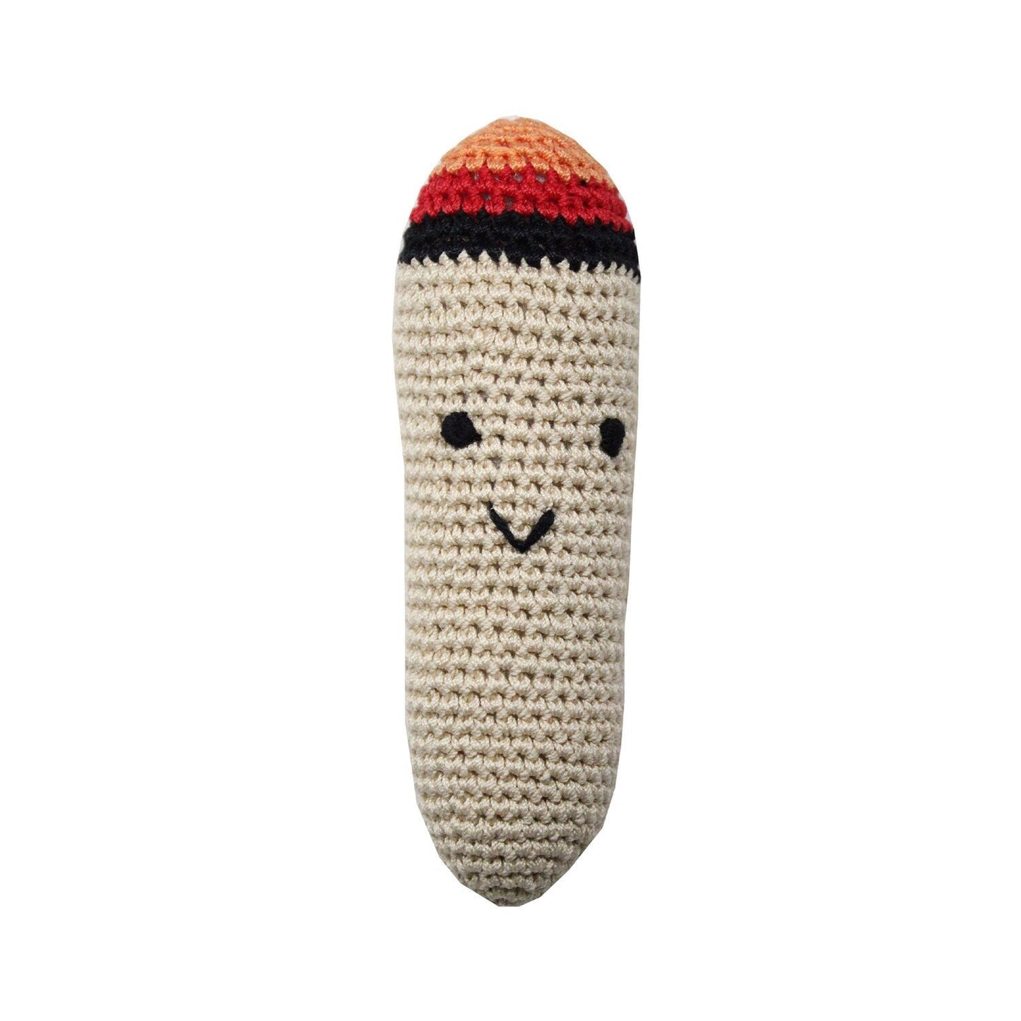Knit Knacks Organic Cotton Pet, Dog Toy, "Doobie"