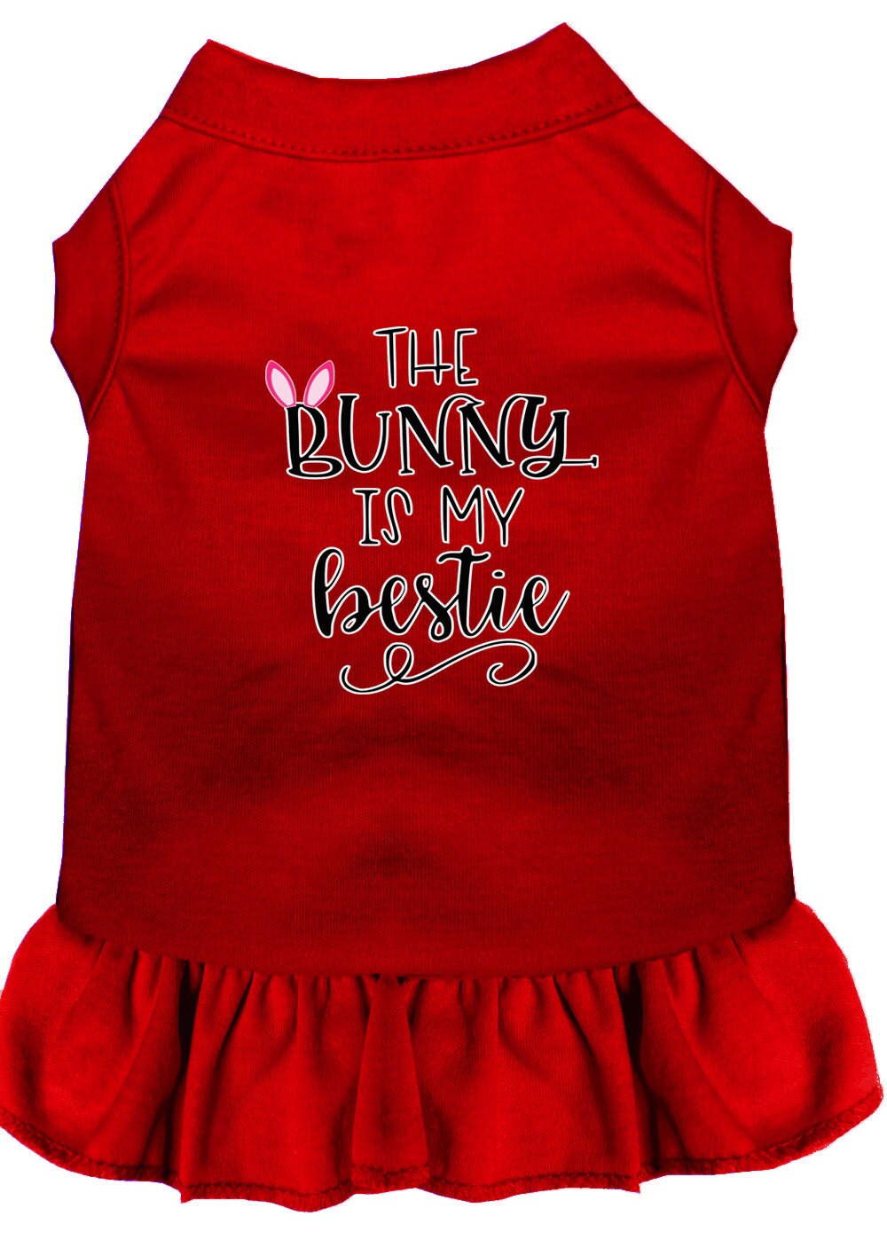 Pet Dress "The Bunny Is My Bestie"