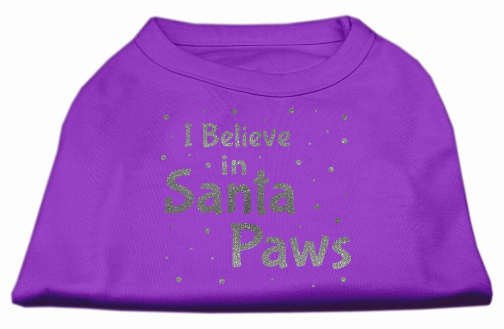 Christmas Pet Shirt, "I Believe In Santa Paws"