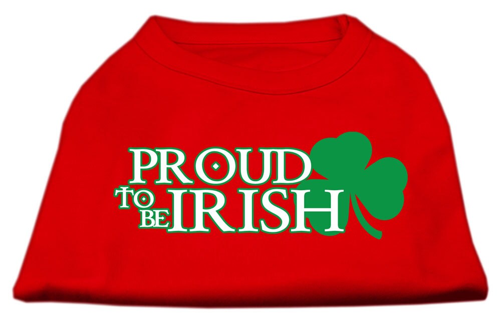 Pet Shirt "Proud To Be Irish"