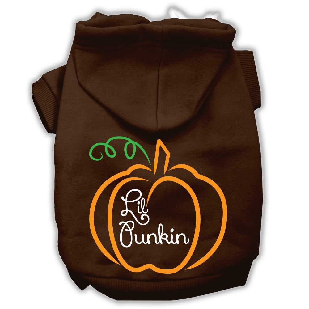 Halloween Pet Hoodie Screen Printed, "Lil Punkin"