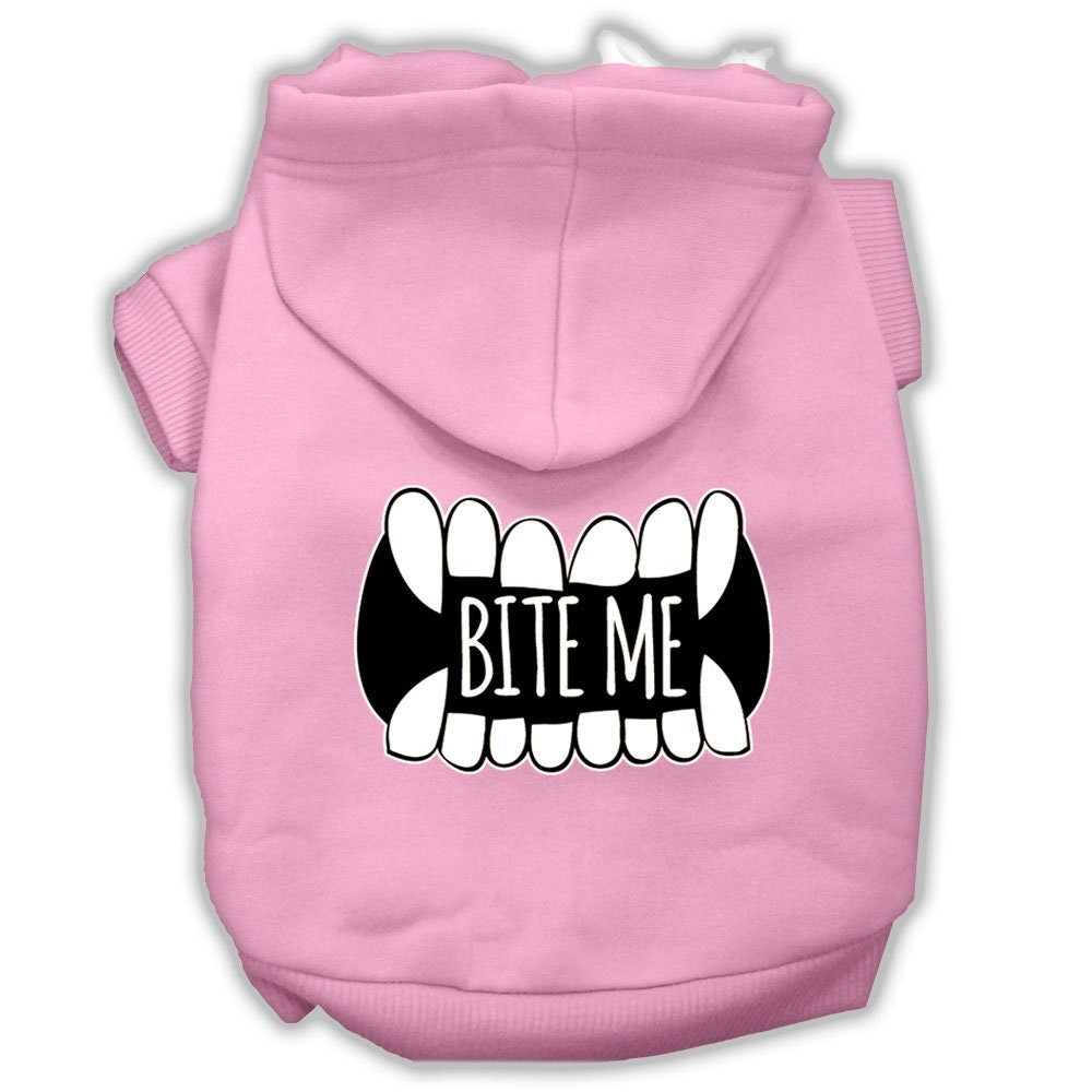 Pet Hoodie "Bite Me"