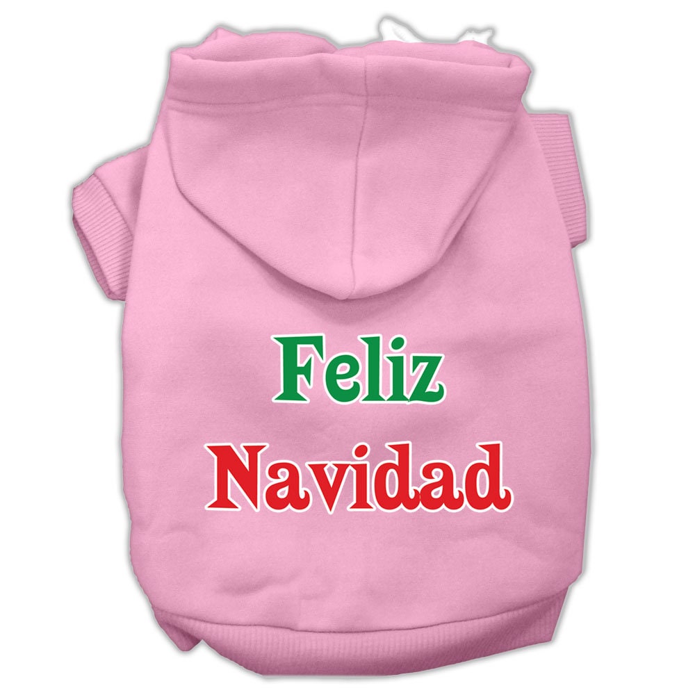 Christmas Pet Hoodie "Feliz Navidad"