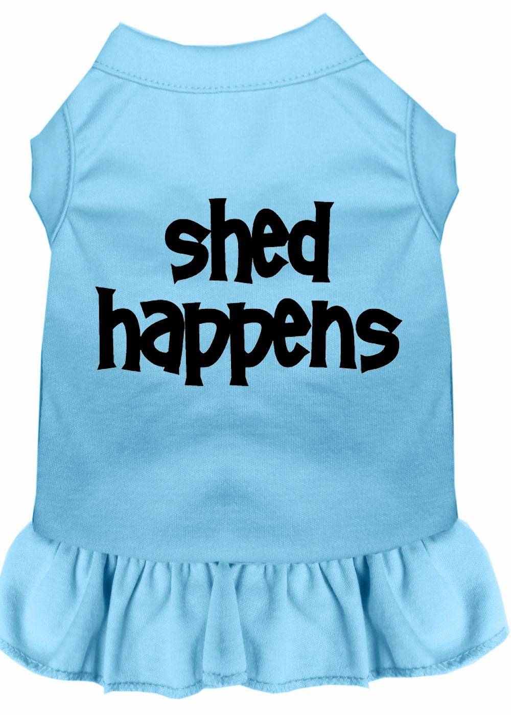 Pet Dress Screen Printed, "Shed Happens"