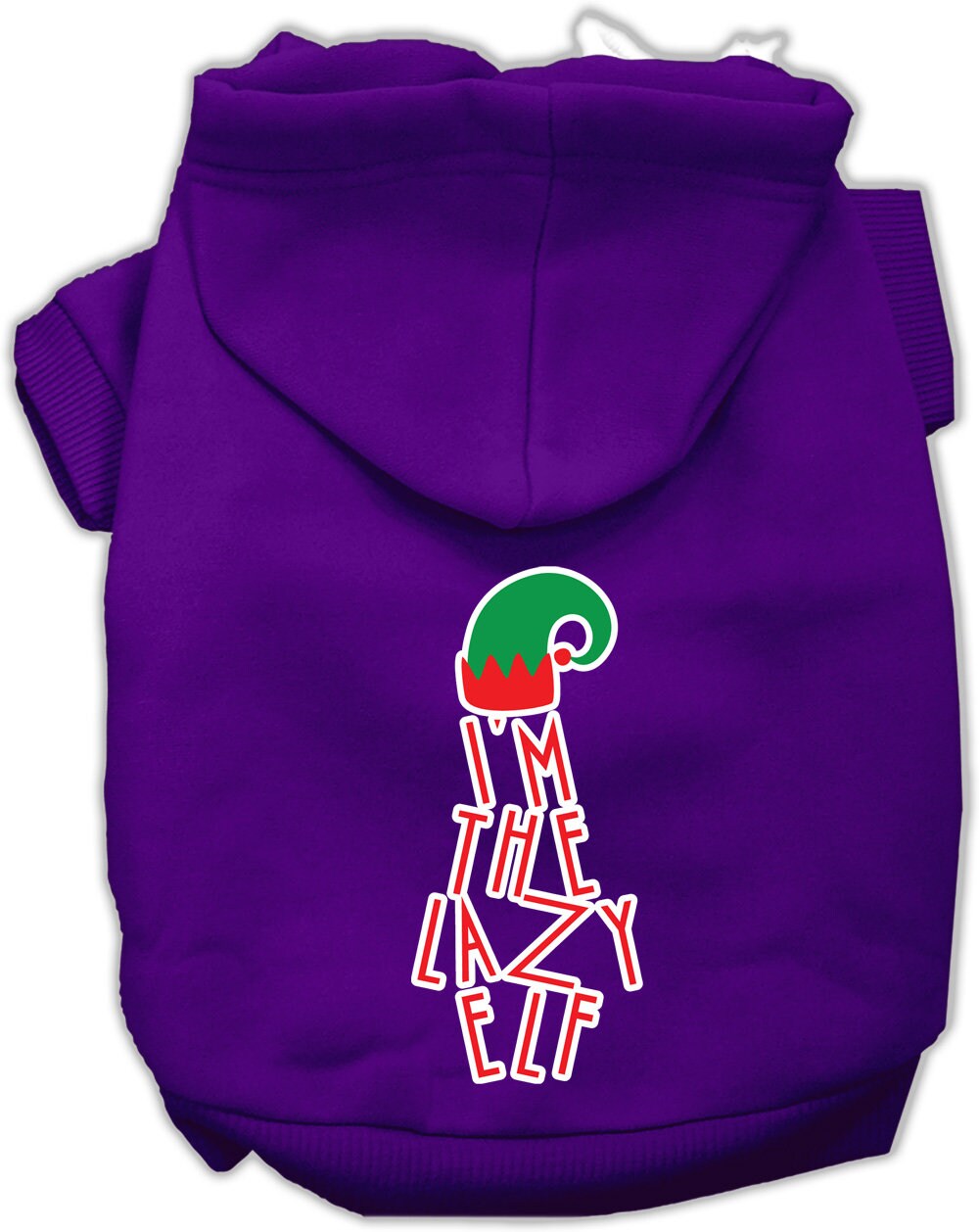 Christmas Pet Hoodie "I'm The Lazy Elf"