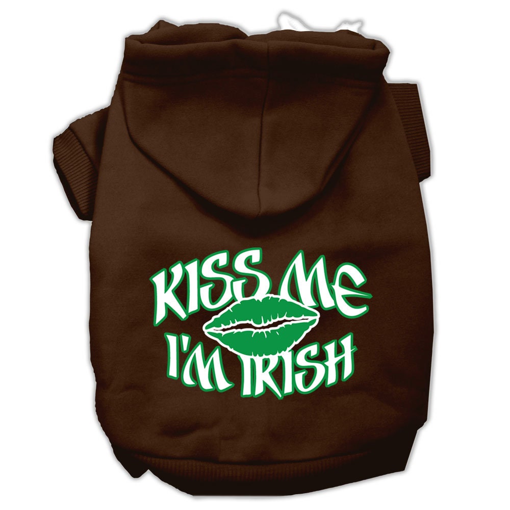Pet Hoodie "Kiss Me I'm Irish"