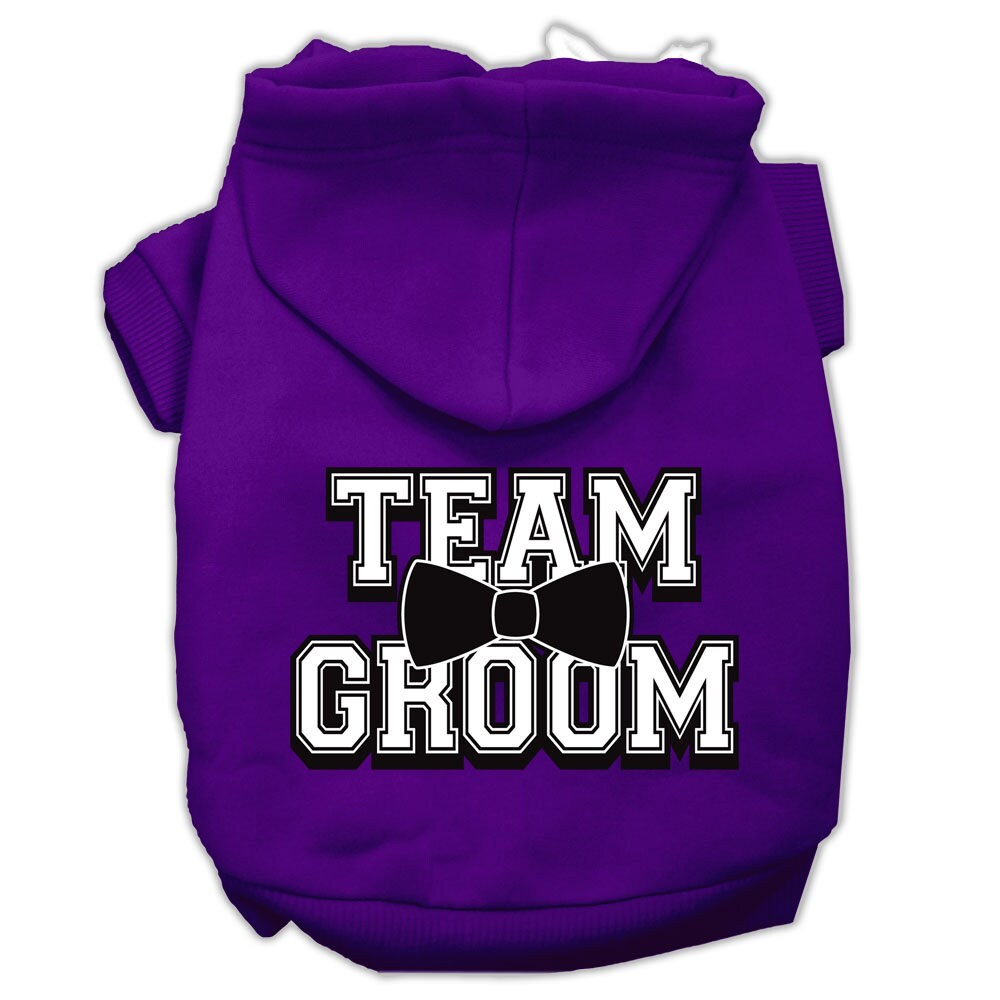 Pet Hoodie "Team Groom"