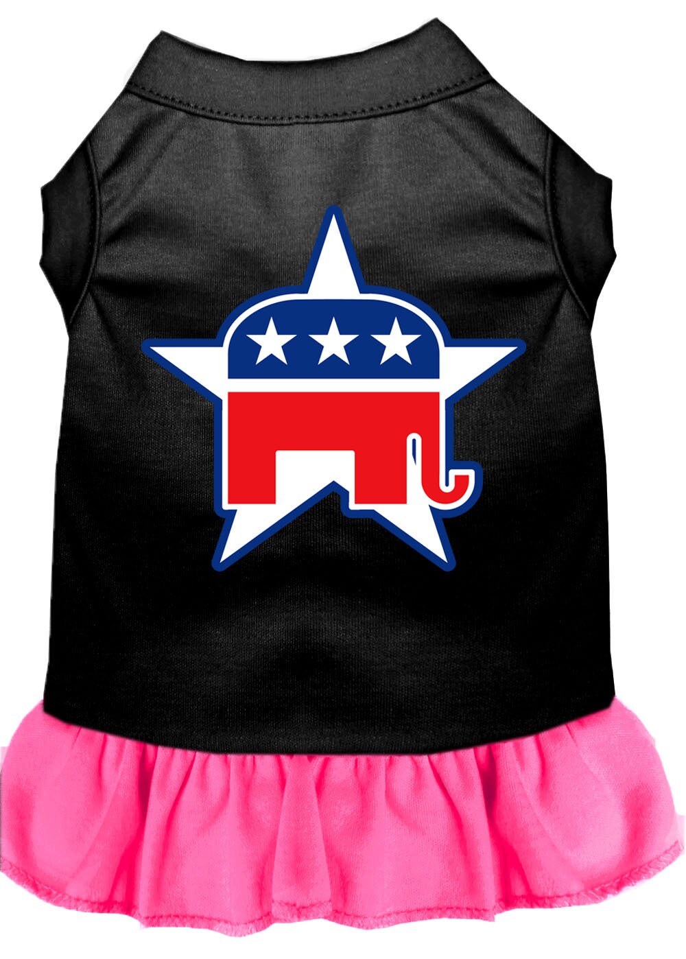 Pet Dress Screen Printed, "Republican"