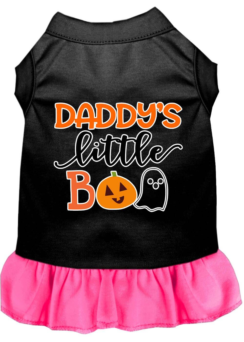 Halloween Pet Dress "Daddy's Little Boo"