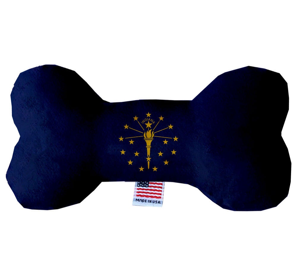 Pet & Dog Plush Bone Toys, "Indiana State Options"