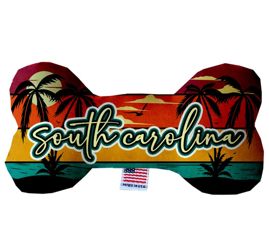 Pet & Dog Plush Bone Toys, "South Carolina State Options"