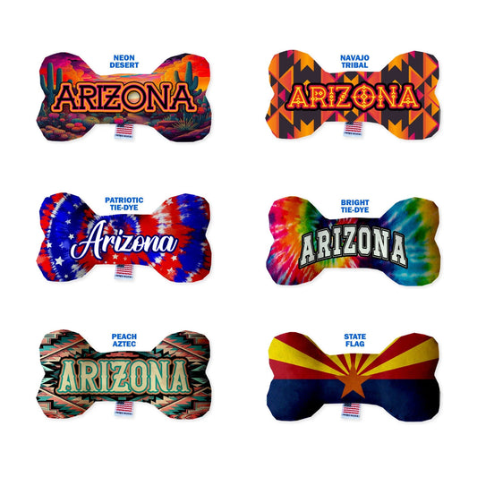 Pet & Dog Plush Bone Toys, "Arizona Desert"