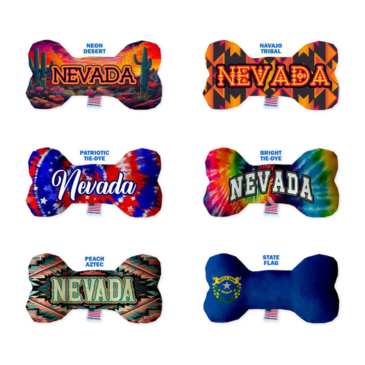 Pet & Dog Plush Bone Toys, "Nevada Desert"