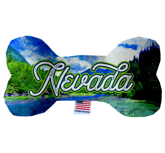 Pet & Dog Plush Bone Toys, "Nevada Mountains"