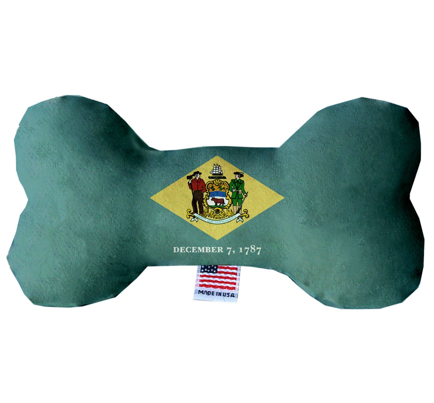 Pet & Dog Plush Bone Toys, "Delaware State Options"