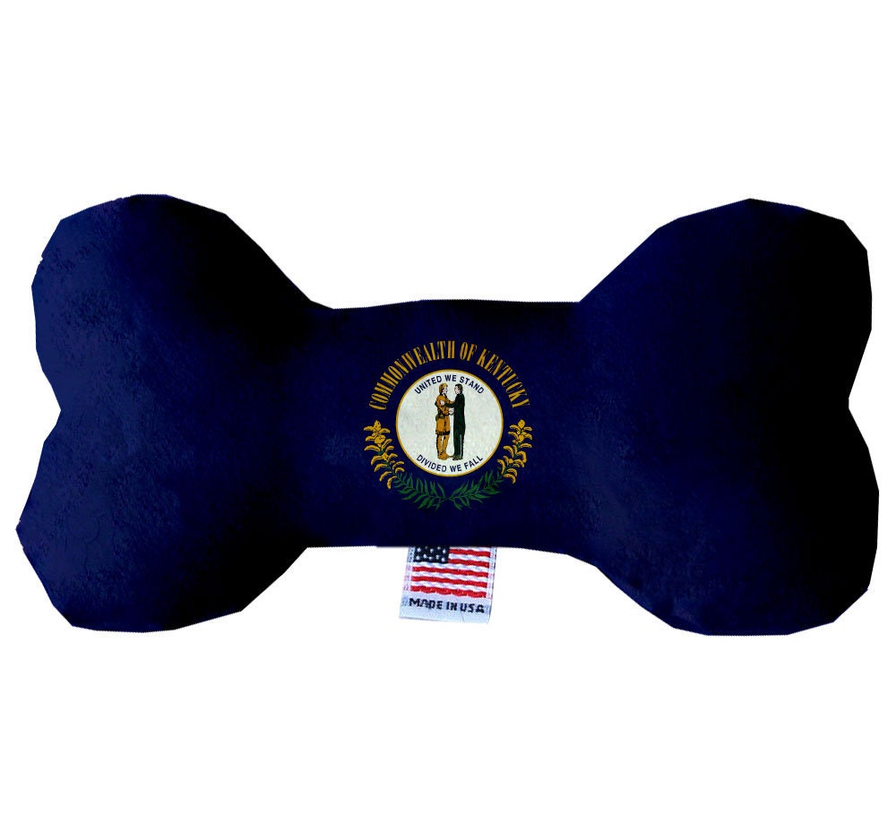 Pet & Dog Plush Bone Toys, "Kentucky State Options"