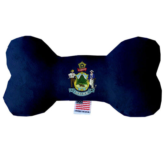 Pet & Dog Plush Bone Toys, "Maine State Options"