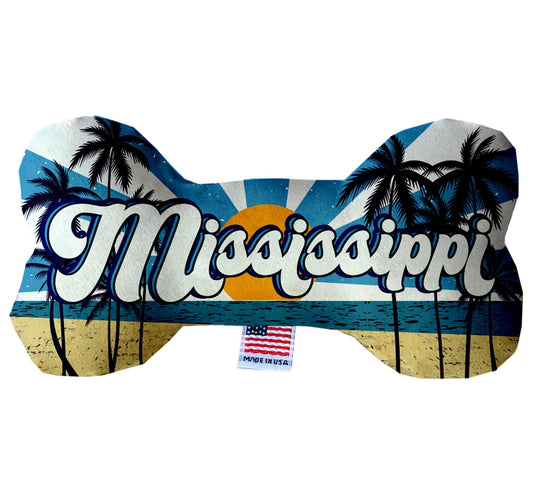 Pet & Dog Plush Bone Toys, "Mississippi State Options"
