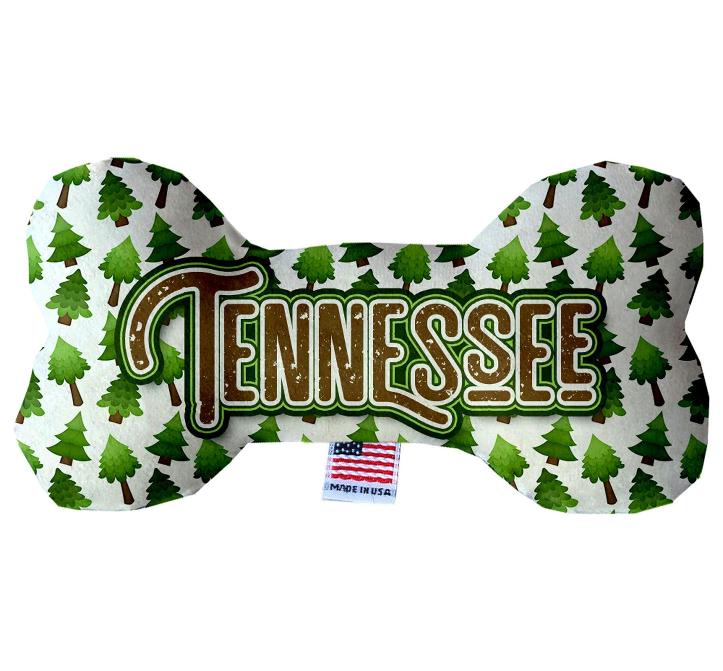 Pet & Dog Plush Bone Toys, "Tennessee State Options"