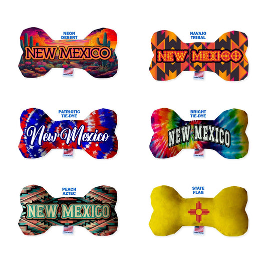 Pet & Dog Plush Bone Toys, "New Mexico Desert"