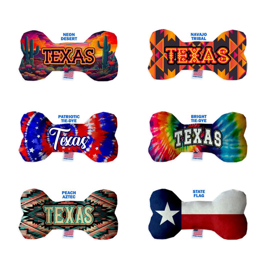 Pet & Dog Plush Bone Toys, "Texas Desert"