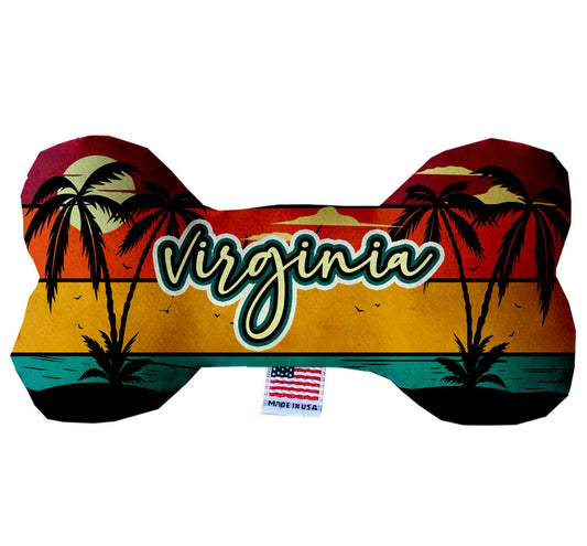 Pet & Dog Plush Bone Toys, "Virginia Coast"