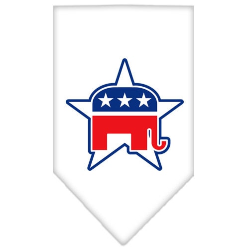 Dog Bandana Screen Printed, "Republican"
