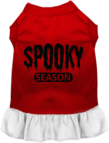 Bloody Spooky Season Halloween Pet Dress