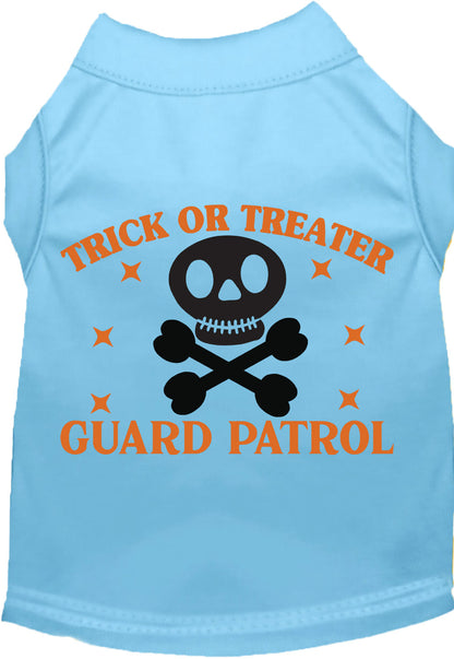 Trick or Treater Guard Patrol Pet Shirt