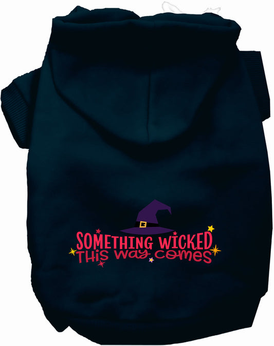 Something Wicked This Way Comes Halloween Pet Hoodie