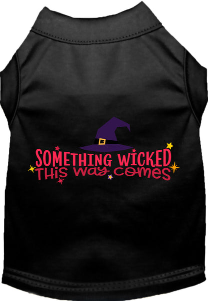 Something Wicked This Way Comes Pet Shirt