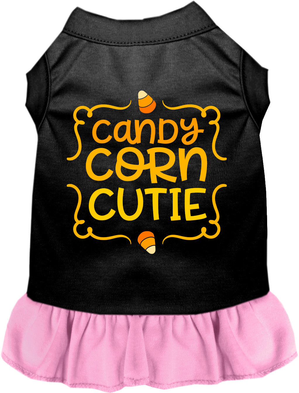 Candy Corn Cutie Halloween Pet Dress