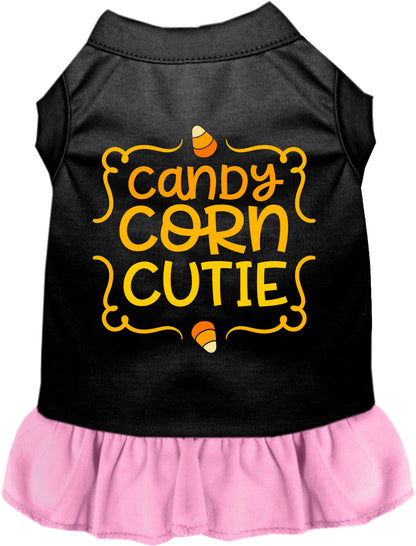 Candy Corn Cutie Halloween Pet Dress