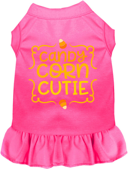 Candy Corn Cutie Halloween Pet Dress