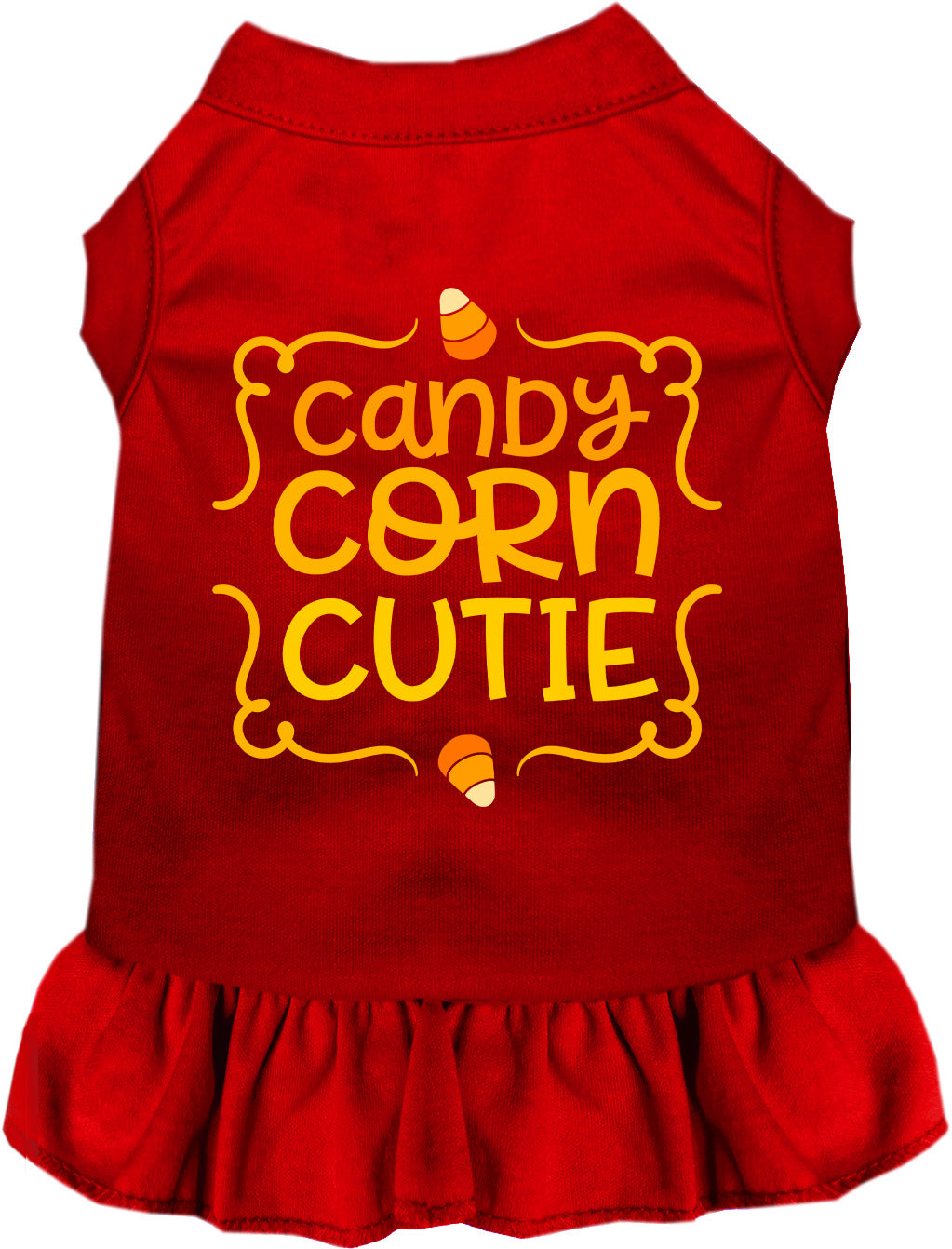 Candy Corn Cutie Halloween Pet Dress