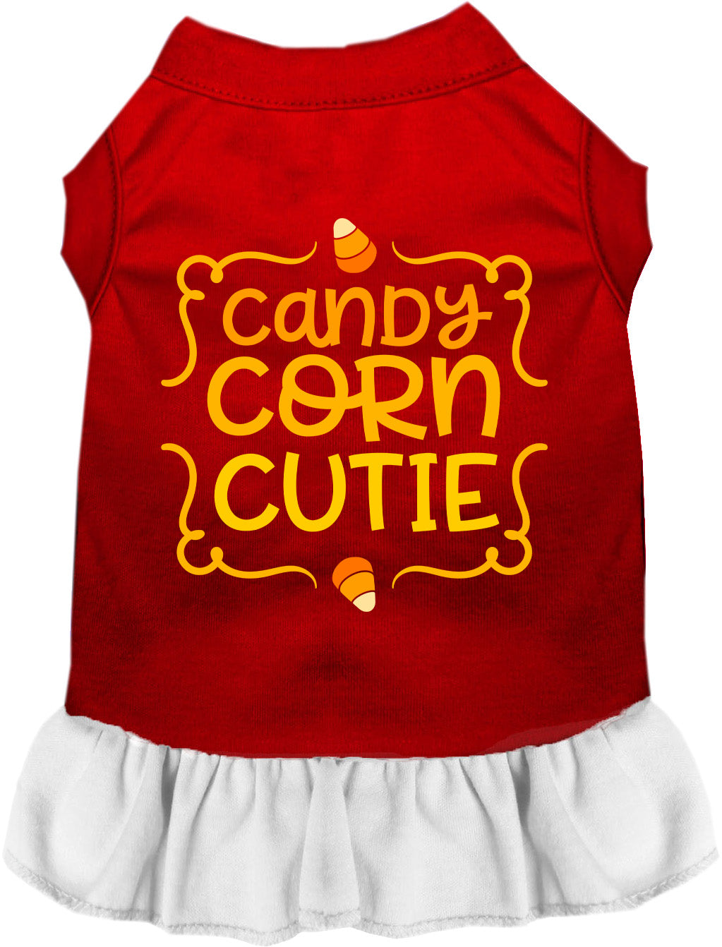 Candy Corn Cutie Halloween Pet Dress