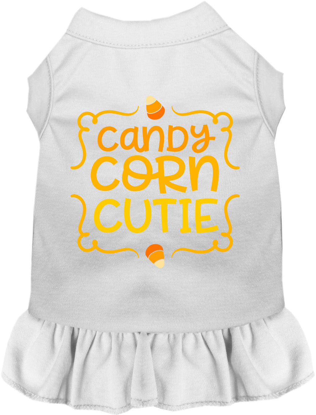 Candy Corn Cutie Halloween Pet Dress