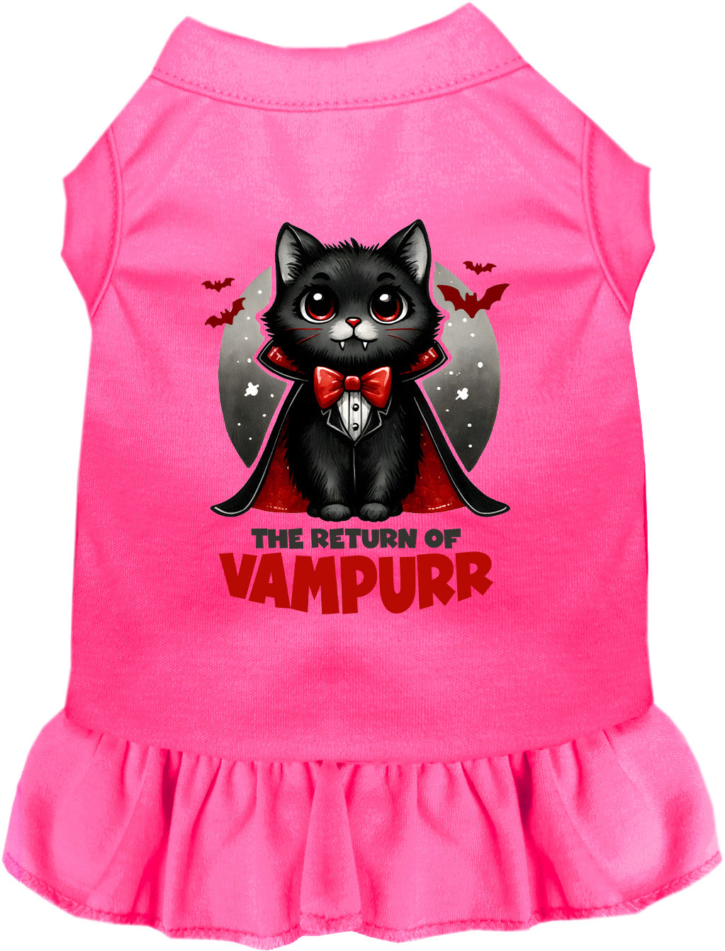 Vampurr Halloween Pet Dress