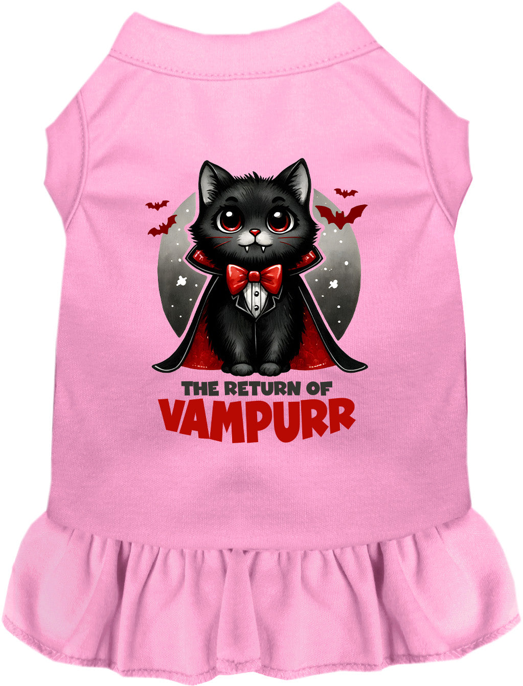 Vampurr Halloween Pet Dress