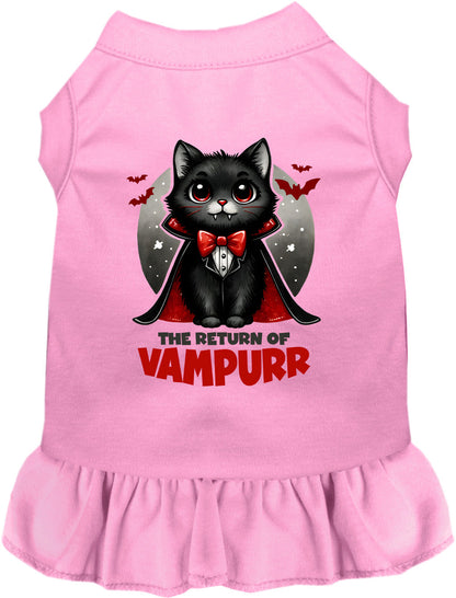 Vampurr Halloween Pet Dress