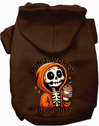 Don't Worry, Be Spooky Halloween Pet Hoodie