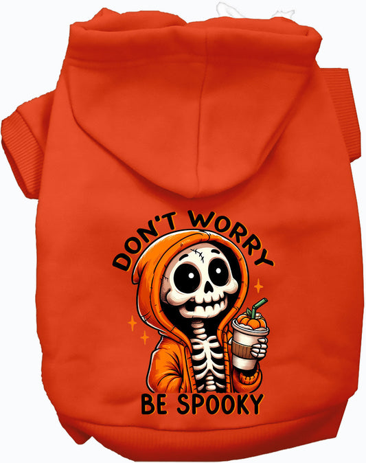 Don't Worry, Be Spooky Halloween Pet Hoodie