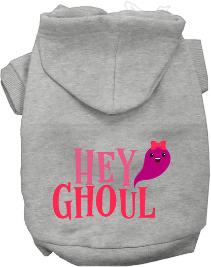 Hey Ghoul Pet Hoodie